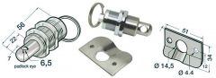 Chiusura gavoni inox lucchetto 
