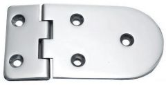 Cerniera inox AISI 316 128x65 mm in microfusione nodo rovesciato
