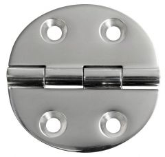 Cerniera inox AISI 316 65x65 mm in microfusione apertura standard