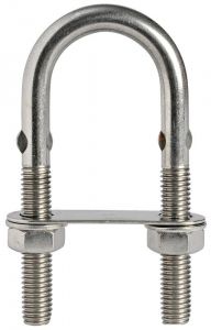 Cavallotto inox 150 x 12 mm 