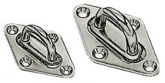 Basetta inox 50x80 mm 