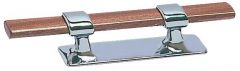 Bitta ottone cromato e legno mm 260 