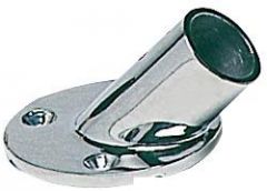 Base inox pulpito 45° 22 mm 