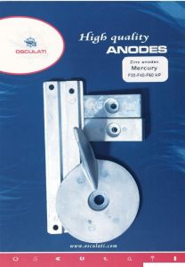 Kit anodi Verado zinco 