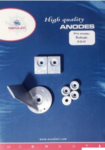 Kit anodi Suzuki 40/50 HP magnesio 