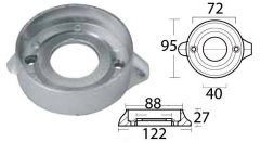 Anodo Volvo SeaDrive Ø mm 97 