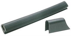 Profilo PVC mm 30 x 38 nero 