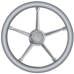 Volante A inox/grigio 350 mm 