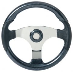 Volante Technic nero/carbonio 