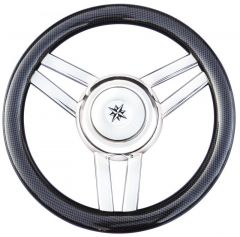 Volante Magnifico 3 razze Ø mm 350 carbonio 