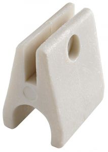 Piastrine nylon per tubi 22 mm 