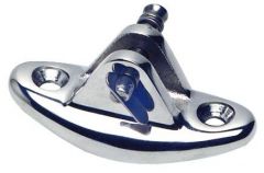Supporto forcella concavo per tubo 40 mm 