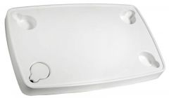 Tavolo ABS bianco 81 x 51 cm 