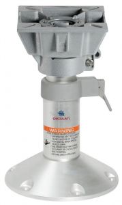 Base e colonna con supporto sedile telescopico altezza massima 380 mm