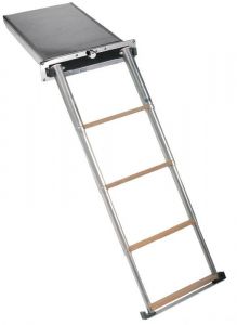Scaletta Top Line 4 gradini in  teak 
