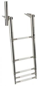 Scaletta 5 gradini con maniglia 430 mm 