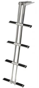 Scaletta Diver telescopica 4 gradini nera 