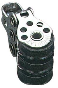 Microbozzello inox 3 pulegge 17x5 