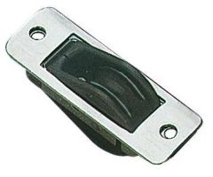 Bozzello inox incasso 1 puleggia 28x4 