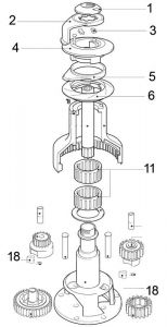 Dischi self-tailing 4-5-6 50ST 54ST