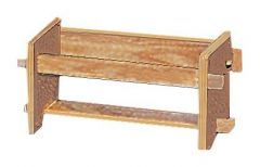 Portacassette stereo teak 