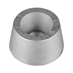 Aluminium circular anode single-bolt mounting