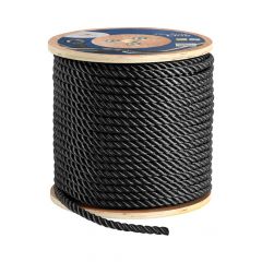 3-strand line black 14 mm