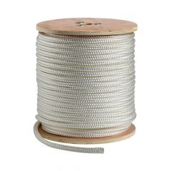 Double braid white 10 mm