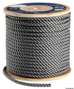 3-strand line grey 16 mm