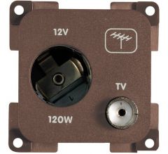 Presa antenna marrone 