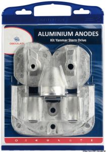 Kit aluminium anodes sterndrive units