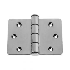 Large precision-cast hinge AISI316 38x38x76 mm