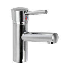 Diana toilet sink mixer chromed brass 165 mm