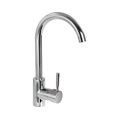 Diana kitchen sink mixer chromed brass