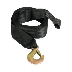 7.5 m nylon winch strap+shackle