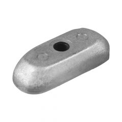 Plate anode 2/5 Hp no insert bore diameter 7 mm