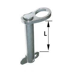 Drop nose pin Aisi 316 50 mm diameter 10 mm B