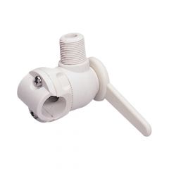 GPS/UHF antenna base with universal screw thread