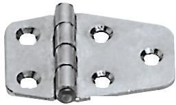 Stainless steel hinge 51.5x27 mm