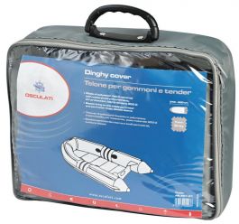 Tarpaulin grey for dinghy 320/380 cm 300D