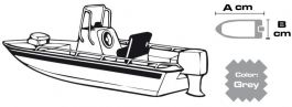 Universal tarpaulin cm 700/780 600D grey