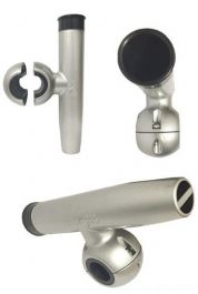 Fishing rod holder for diameter 32-mm tube