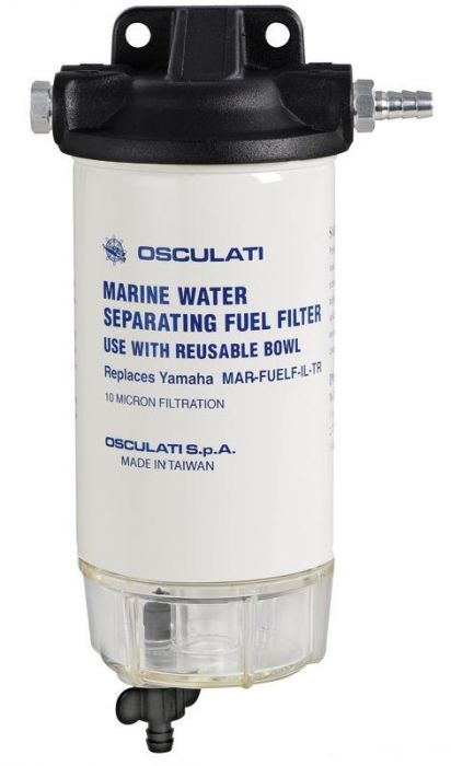 Petrol filter with water/fuel separator Osculati