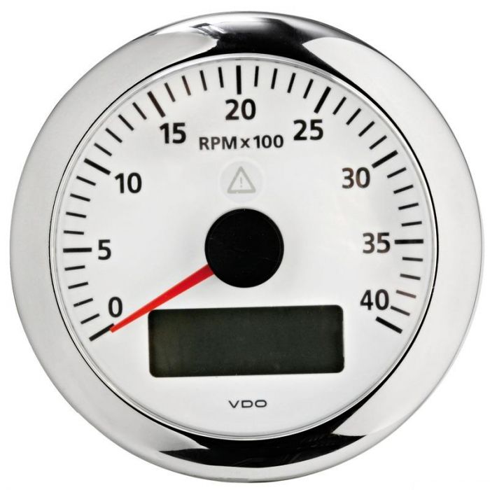Vdo ViewLine Rpm counter 4000 Rpm white Vdo Marine
