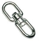 Girella inox doppio occhio 6 mm  