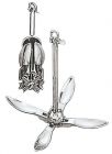 Ancora a ombrello inox 2,5 kg 