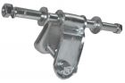 Staffa rullo laterale diritta 30 mm