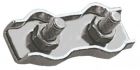 Morsetti inox doppi 3 mm