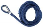 Cima ormeggio impiombata 14 mm x 9 m blu