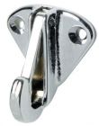 Moschettone inox con base 5 mm 